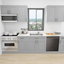 10 Foot Run Kitchen - Shaker Grey