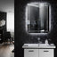 Rectangular LED Mirror with Demister & Bluetooth | Touch Switch | 6000-6500K Natural Light
