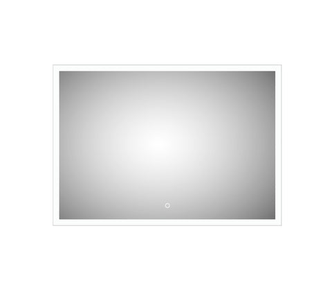 Sleek Rectangular LED Mirror with Touch Switch | 5mm Copper-Free Glass | 6000-6500K Brightness